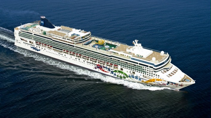 El Norwegian Pearl navegando por el Caribe CRUCEROS NORWEGIAN PEARL CARIBE CENTROAMERICA